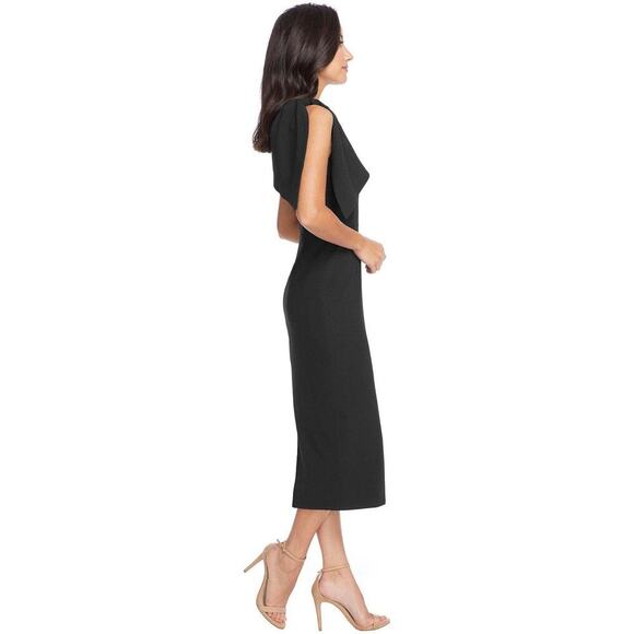 Dress the Population Tiffany One Shoulder Midi Dress XS NWT - Picture 2 of 8